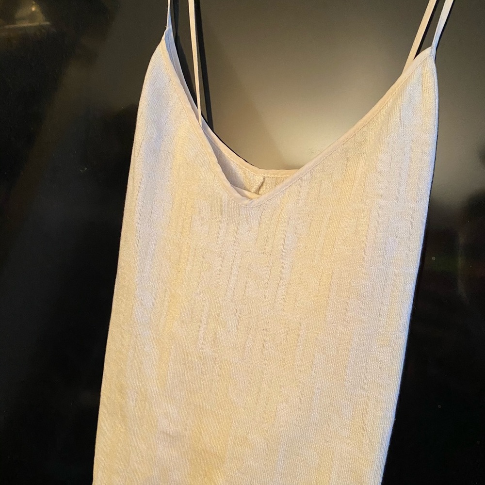 Authentic Monogram Fendi Flowy Crop Top - Picture 2 of 4